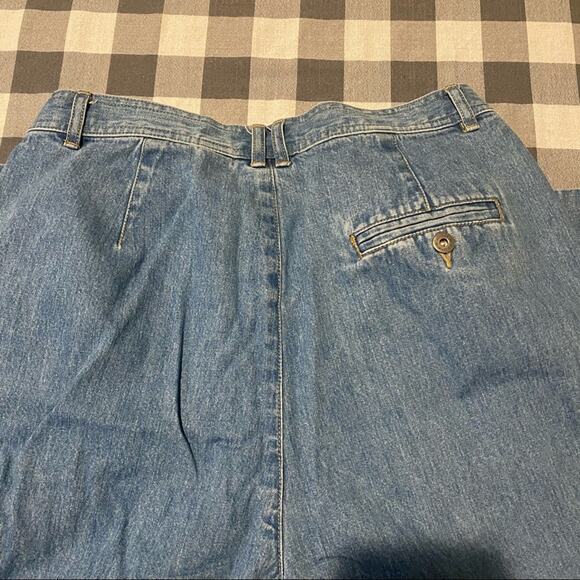 Vintage Liz Claiborne Mom Jean Capris Women's Size 8 Light Wash High Waisted - Picture 10 of 10